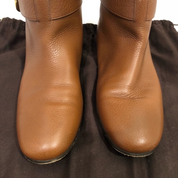 Gucci Brown leather Riding Boots - Picture 2 of 8